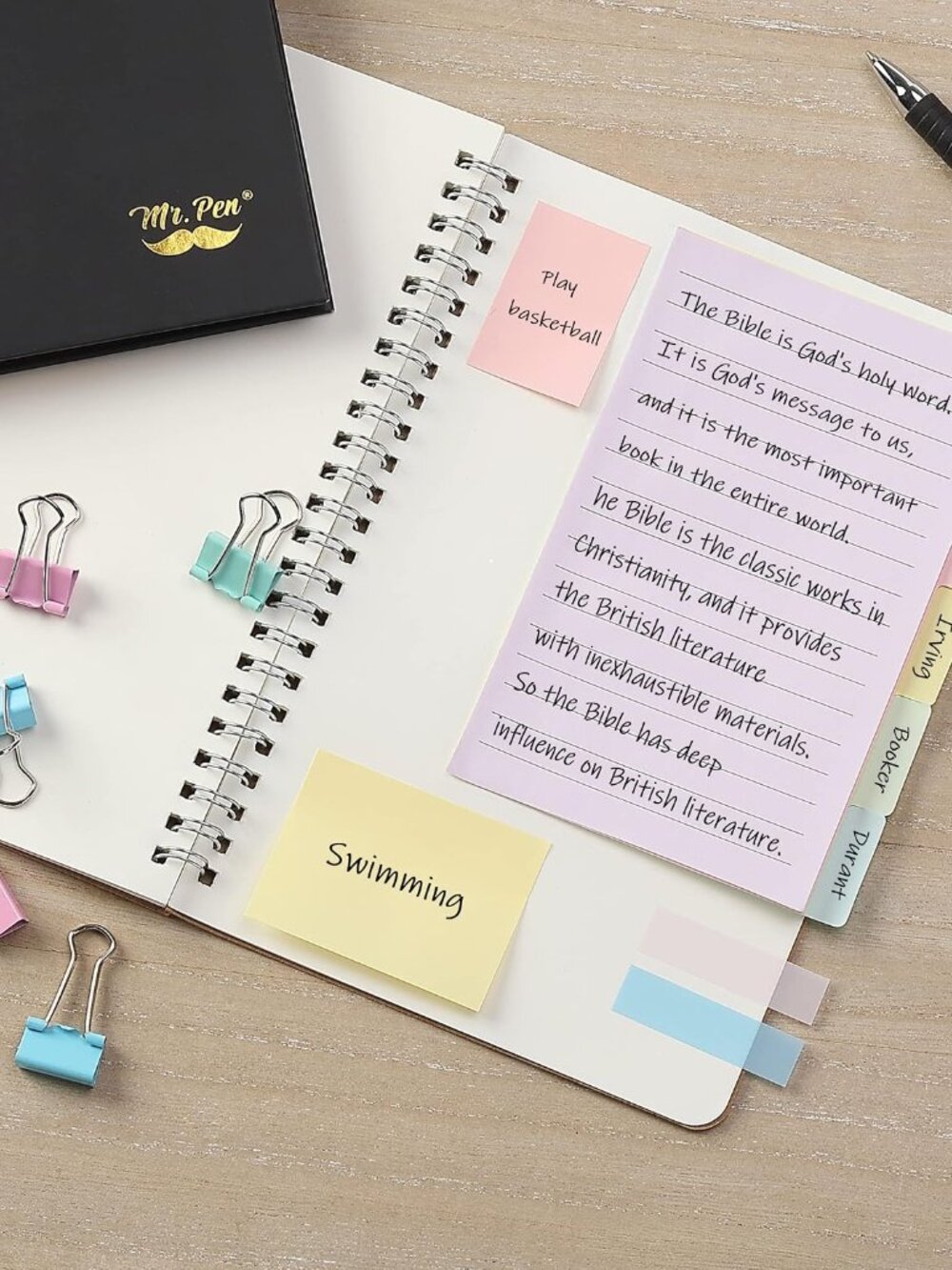 Sticky Notes Set, 410 Pack, Ruled - Picture 3 of 9